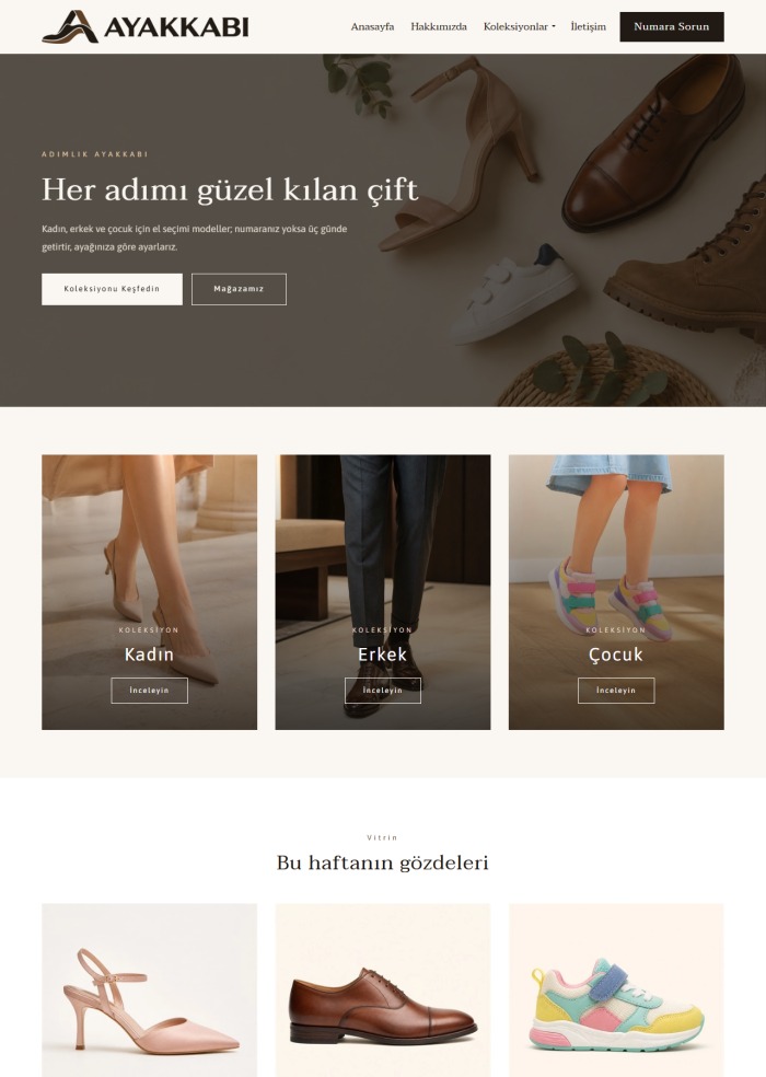 Ayakkabı – Tekstil ve Giyim sitesi teması