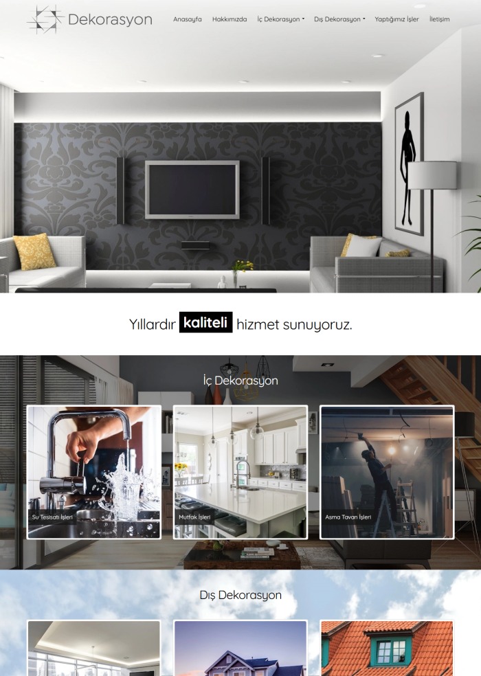 Dekorasyon Platinum – Ev ve Mobilya sitesi teması