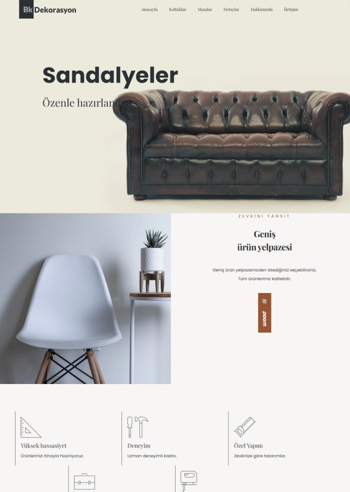Dekorasyon Sitesi – Ev ve Mobilya sitesi teması