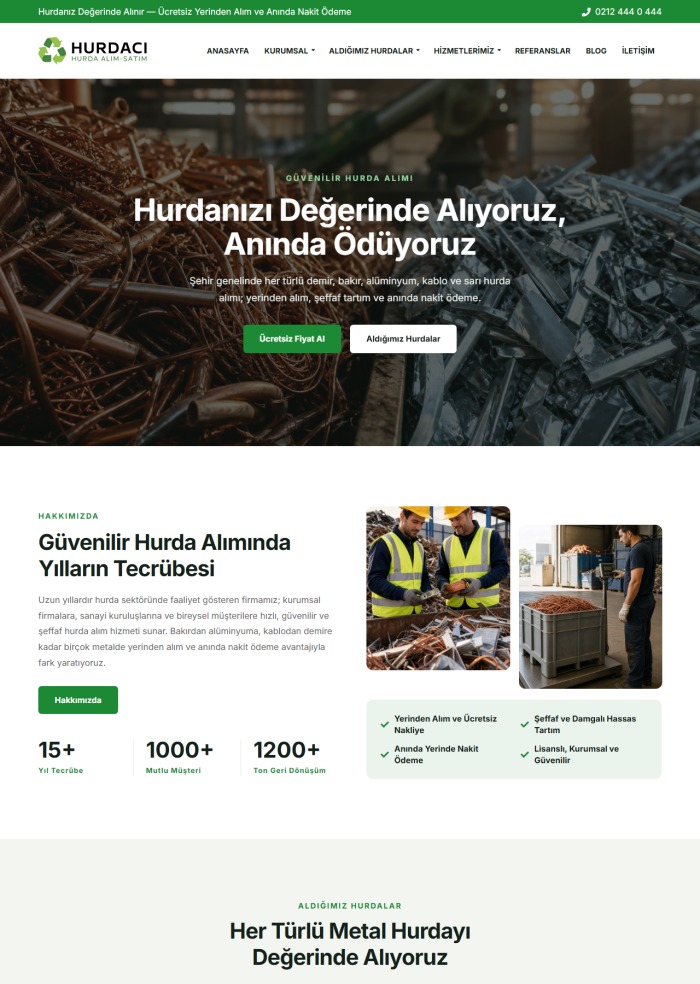 Hurdacı – Yapı ve İnşaat sitesi teması