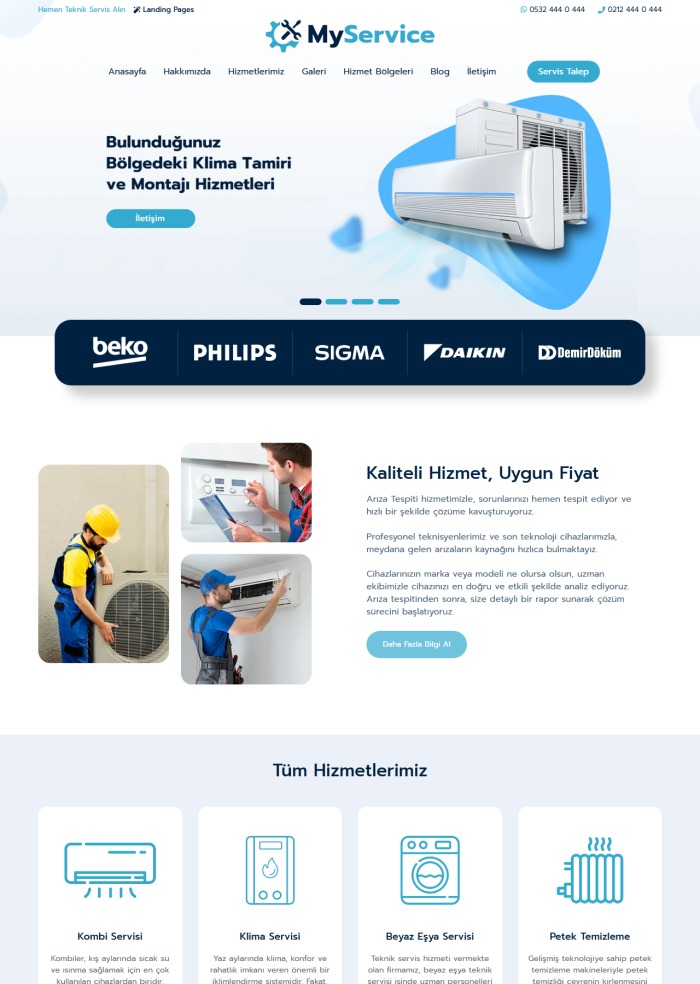 My Service – Haber sitesi teması