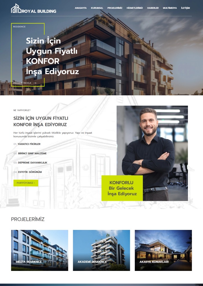 Royal Building – Haber sitesi teması
